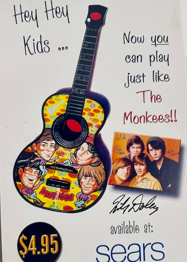 Mickey Dolenz Signed 11x17 Photo (Monkees) Sears Ad - JSA COA